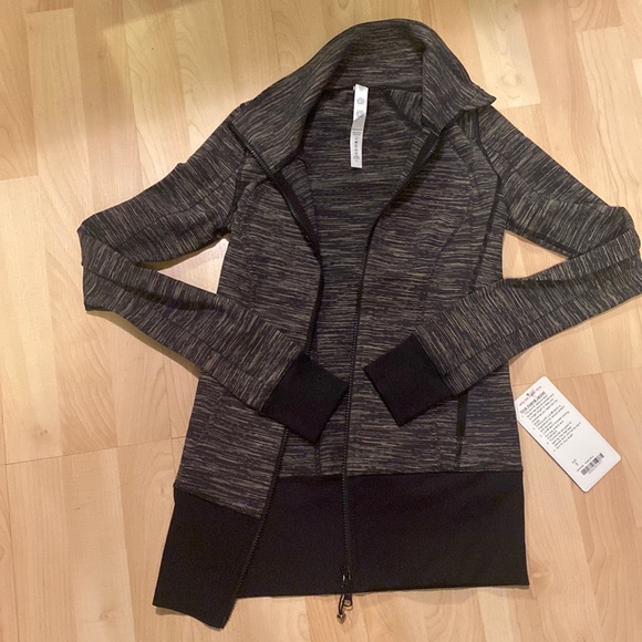 lululemon athletica Tops - LuluLemon Nice Asana Jacket size 2 NWT black